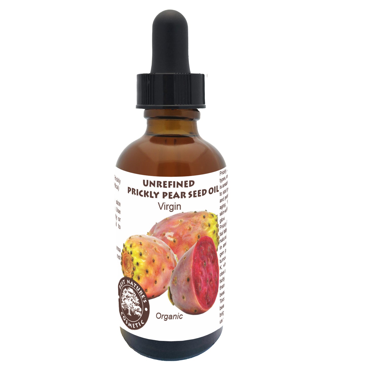 Prickly Pear Seed Oil (Organic, Cold Pressed, Unrefined)