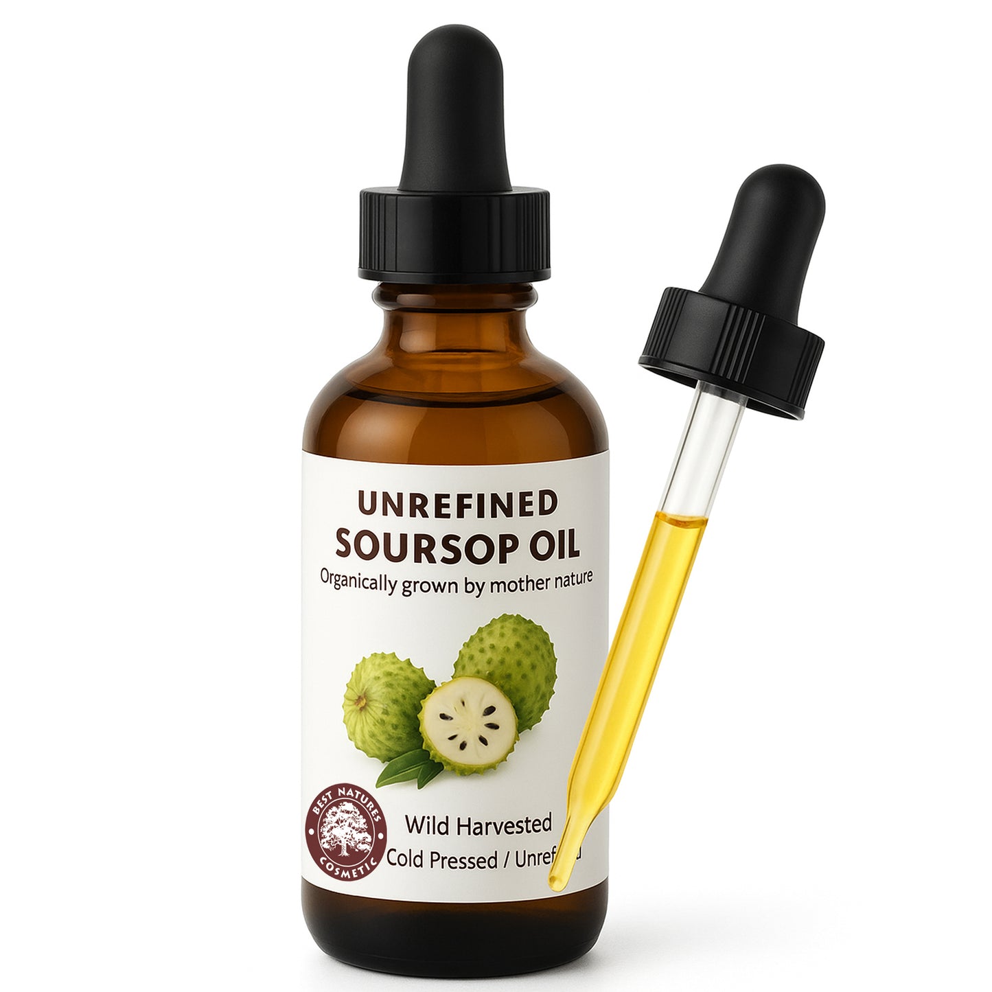 Soursop Graviola Guanabana Oil (Organic, Cold Pressed, Unrefined)